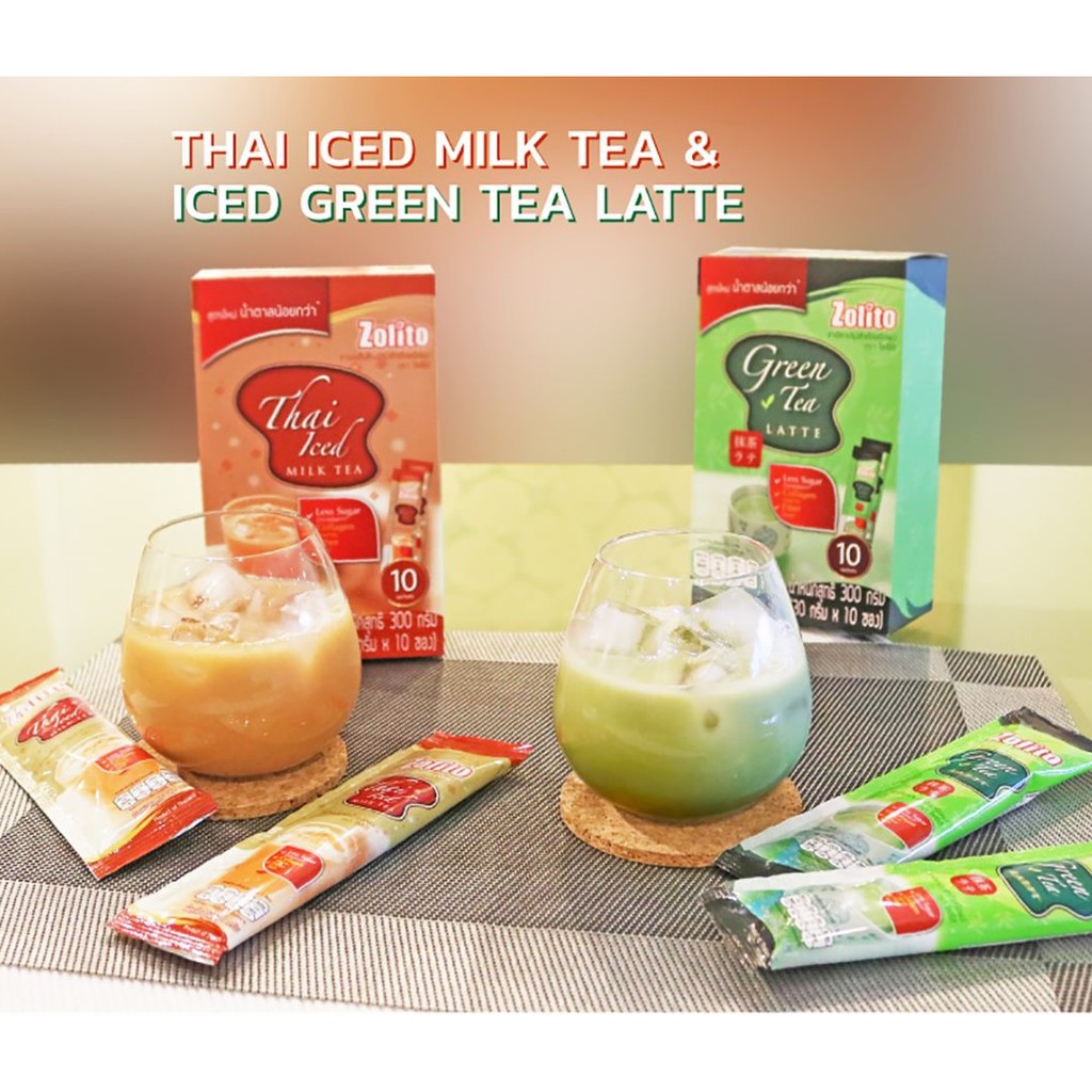 [ส่งฟรี] [Thai Iced Milk Tea] โซลิโต้ ชาปรุงสำเร็จชนิดผง 30กรัม x 10
