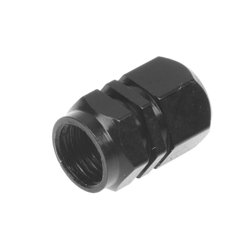 Set Of 4 Alu Valve Caps For Tires Of Bicycle Motorcycle Car Black set-of-4-alu-valve-caps-for-tires-of-bicycle-motorcycle-car-black