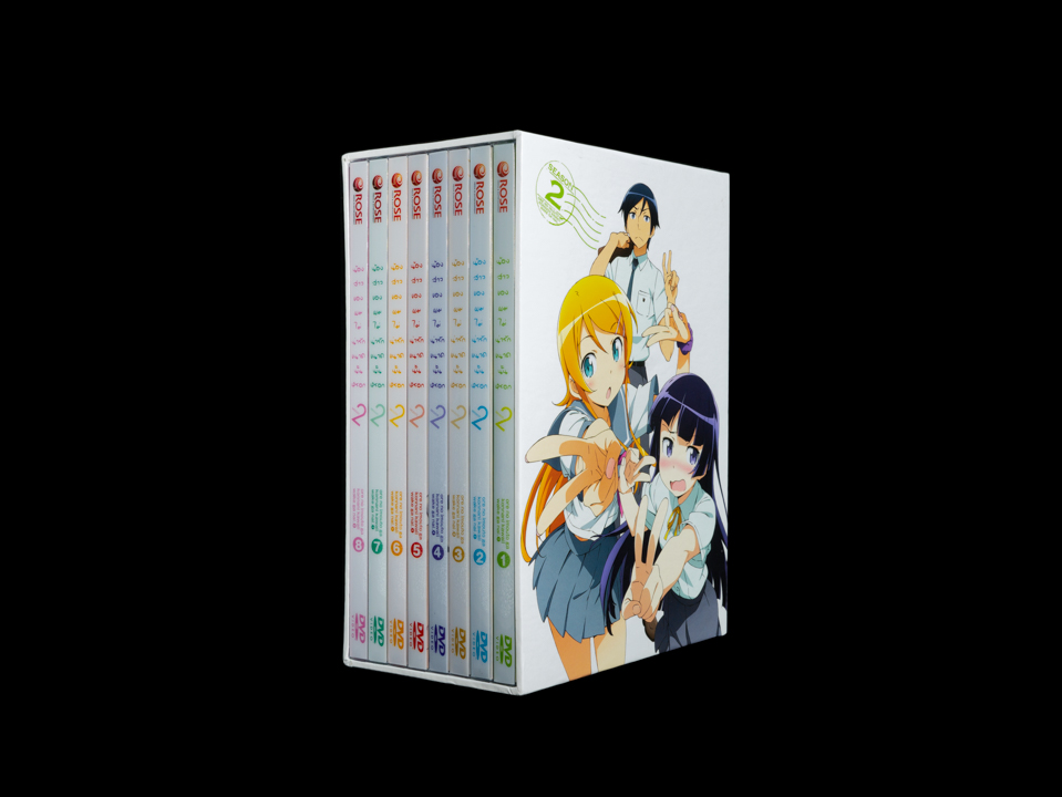 153249/DVD เรื่อง Ore No Imouto Ga Konnani Ka Waii Wakeganai 2 น้องสาวของผมไม่น่ารักขนาดนั้นหรอก 2 Boxset : 8 แผ่น ตอนที่ 1-16 แถมฟรี Booklet+Postcards/1600