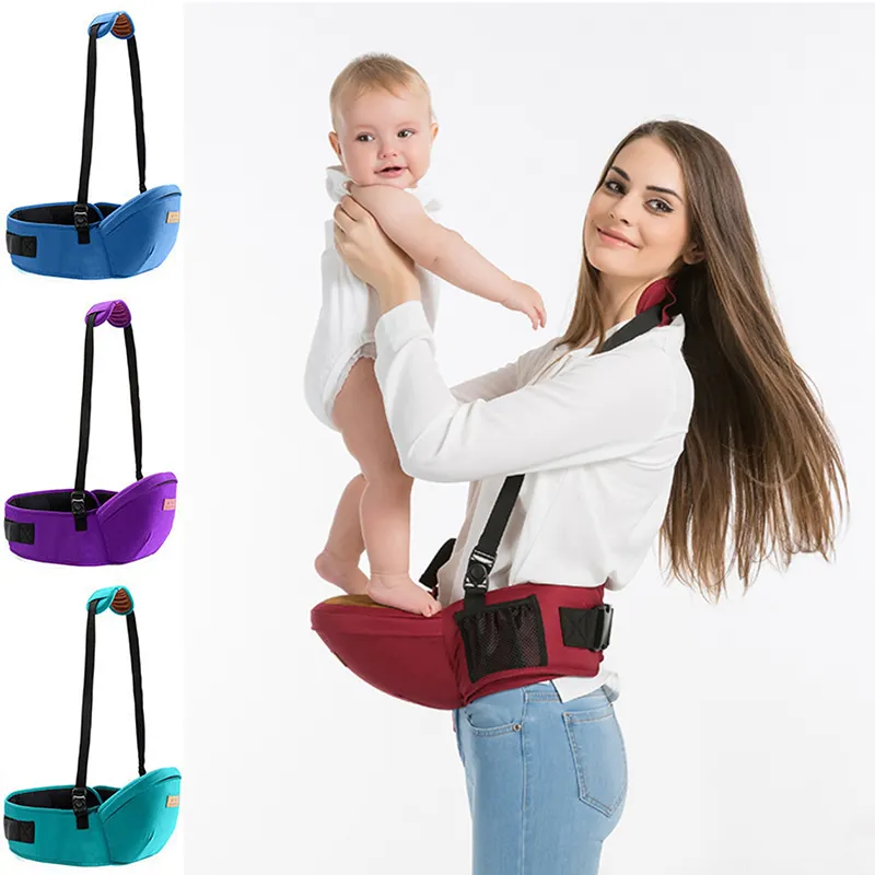 ภาพสินค้าเป้อุ้มเด็ก  กระเป๋าเป้อุ้มเด็กรุ่นใหม่ Baby Carriers Backpack Hipseat เบาะนั่งสำหรับเด็ก ให้ลูกน้อยนั่งสบาย สะพายหน้าและสะพายหลังได้ จากร้าน I PANDORA บน Lazada ภาพที่ 1