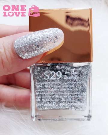 สีทาเล็บกึ่งเจล ยาทาเล็บ PATTESIA SHIMMER NAIL COLOR #S29