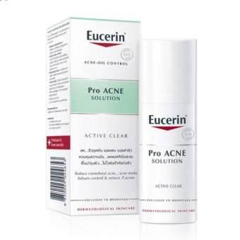 [ของแท้100%] ยูเซริน โปรแอคเน่ โซลูชั่น  Eucerin ProAcne Solution Active Clear 50ml.