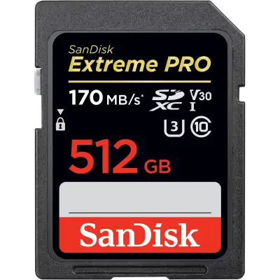 SANDISK EXTREME PRO SDXC UHS-I CARD 512GB (SDSDXXY-512G-GN4IN)