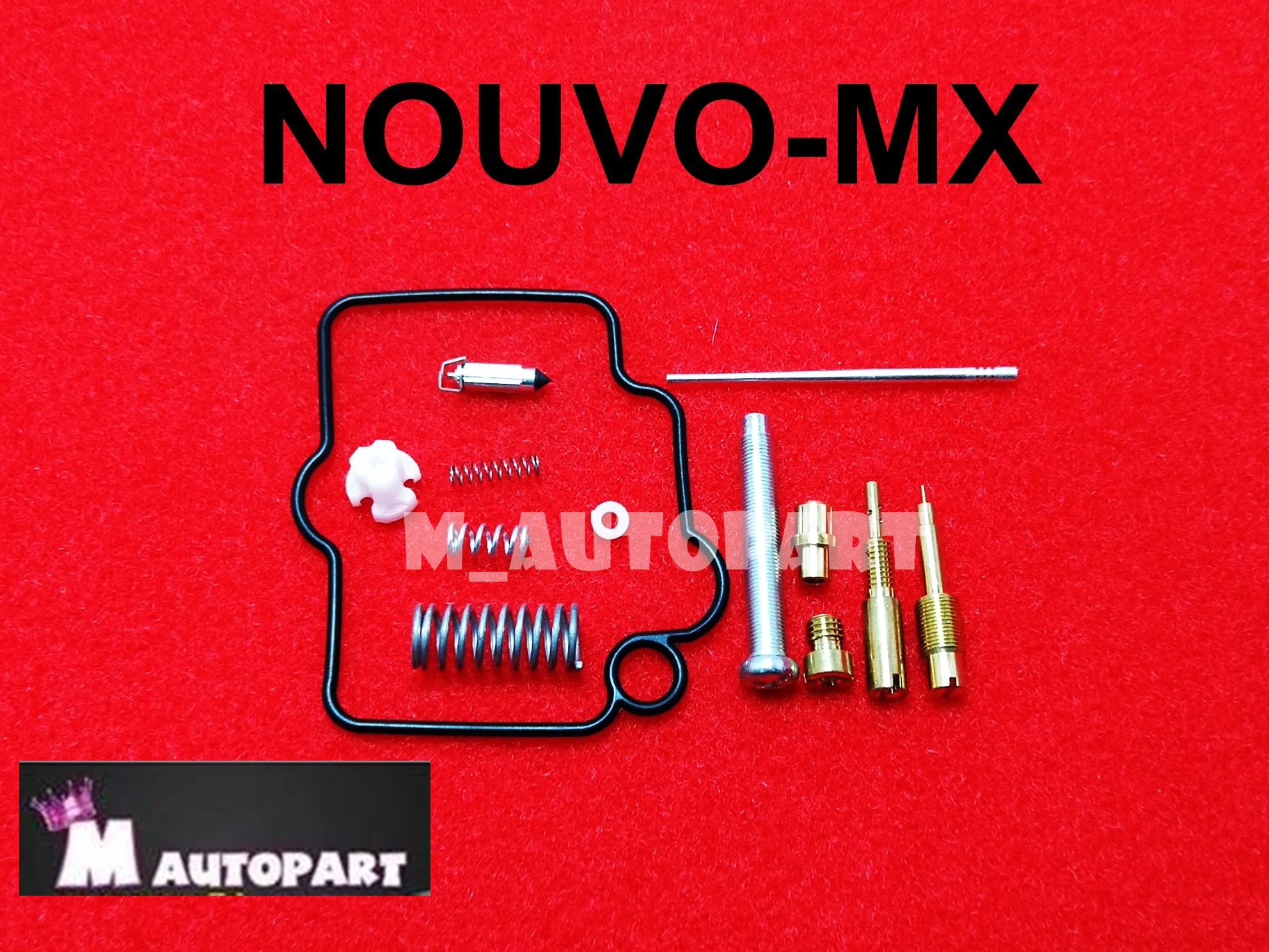 ชุดซ่อมคาร์บูNOUVO-MX ชุดซ่อมคาบิวนูโว-MX  ชุดซ่อมคาร์บูเรเตอร์ยามาฮ่านูโว-MX