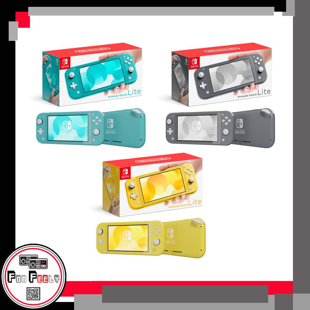 เครื่อง Nintendo Switch Lite รับประกัน 1 ปี!!! มี 3 สี  เหลือง เขียว เทา