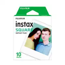 ภาพขนาดย่อของภาพหน้าปกสินค้าFujifilm Instax Square film Polaroid ฟิล์มโพราลอยด์ 10 แผ่น สินค้าใหม่ ฟิล์มขอบขาว จากร้าน DD Photo บน Lazada