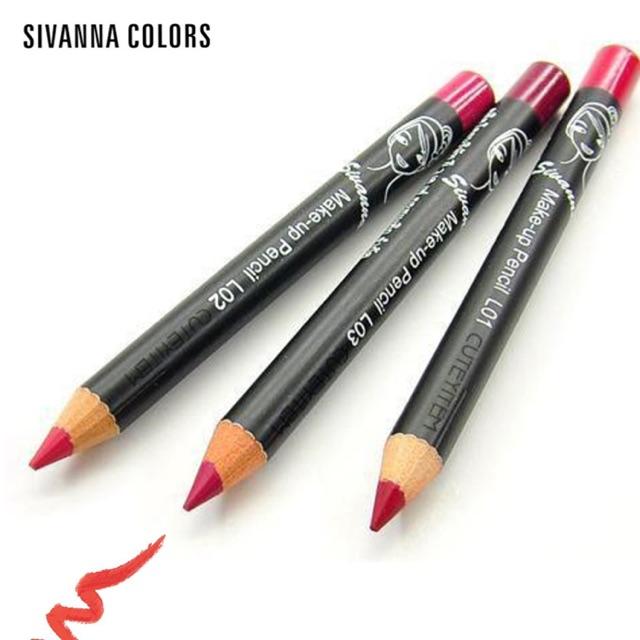 Sivanna Make Up Lip Liner Pencil 0.9g ลิปขอบปากเนื้อแมท