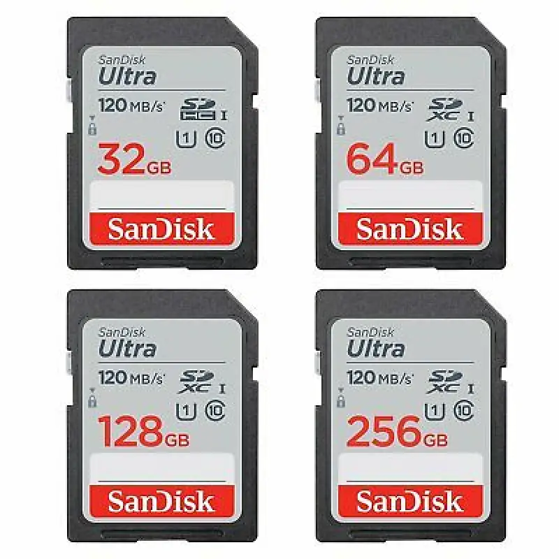 ภาพหน้าปกสินค้าSanDisk Ultra SD Card 32GB Class10 SDHC Speed 120MB/s (SDSDUN4) เมมโมรี่ การ์ด แซนดิส ใส่ กล้องมิลเลอร์เลส กล้อง ถ่ายรูป กล้องถ่ายภาพ กล้องDSLR ประกัน 10ปี โดย Synnex จากร้าน MemoryBiz_OfficialStore บน Lazada