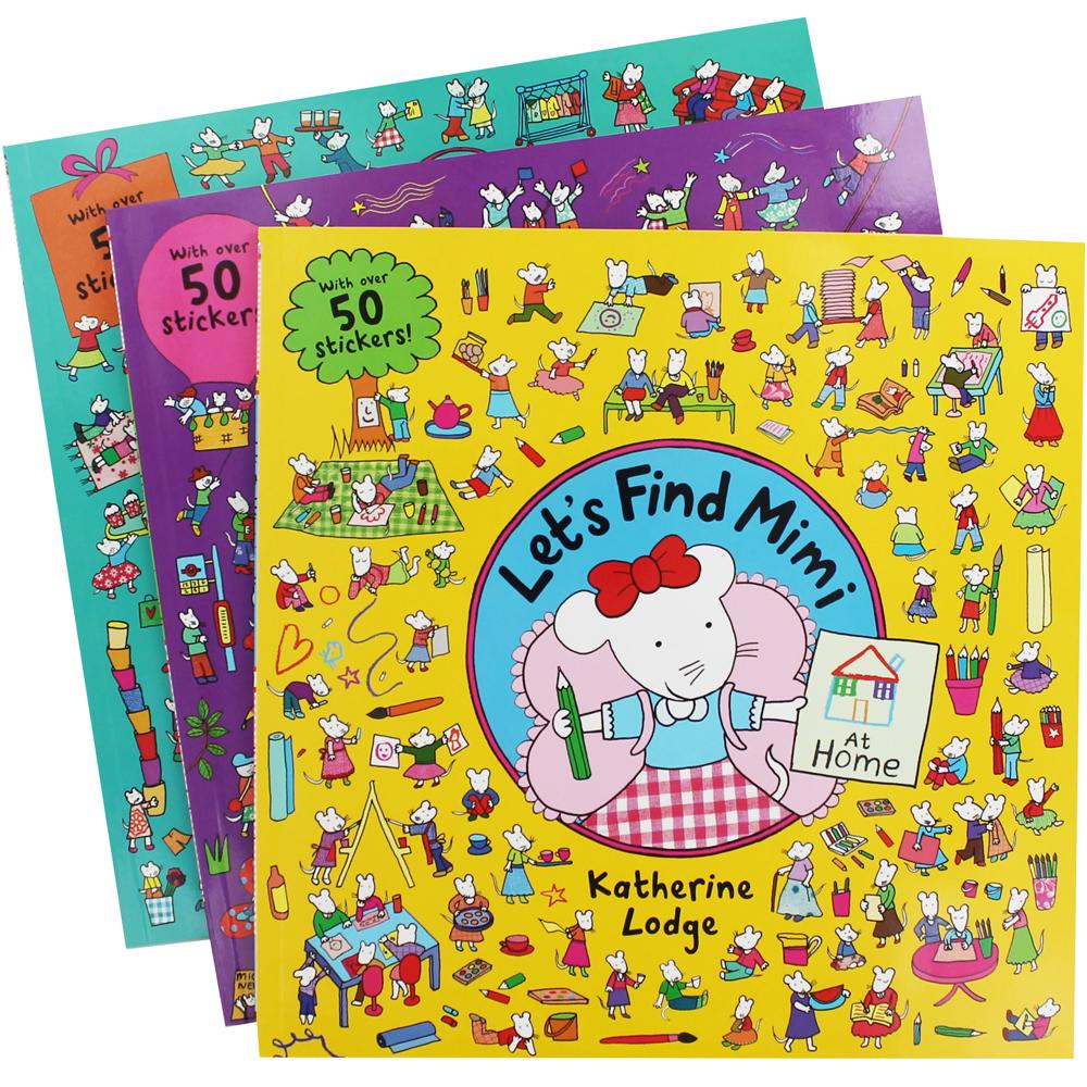 [In Stock] Let 's Find Mimi - 3 Book Collection + 150 Stickers (หนังสือ ...