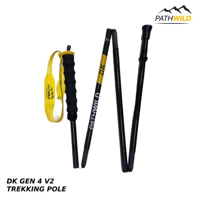 PATHWILD DK GEN4 Carbon Fiber Trekking Pole ไม้เท้าเดินป่า ไม้เท้า