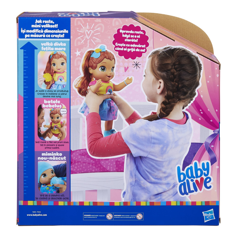 HASBRO BABY ALIVE รุ่น E8199 BA BABY GROWS UP HAPPY HASBRO by MAP