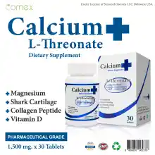 ภาพขนาดย่อของภาพหน้าปกสินค้าCalcium L-Threonate Shark Cartilage Collagen Magnesium Vitamin D Comex แคลเซียม แอลทรีโอเนต กระดูกอ่อนปลาฉลาม คอลลาเจน วิตามินดี แมกนีเซียม โคเม็กซ์ LThreonate จากร้าน Global Vitamin บน Lazada ภาพที่ 3