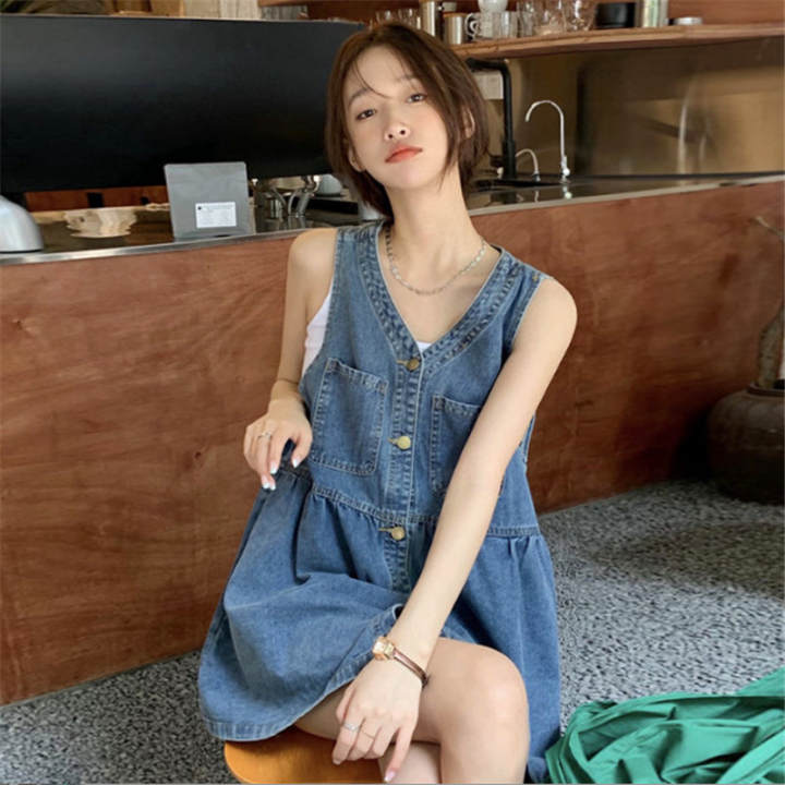 Size:S-XL กระโปรงยีนส์ เดรส มัดย้อม สายผูกคล้องคอ สวยผู้ดี สายคาเฟ่ห้ามพลาด กระโปรงสั้น กระโปรงยา – OEM – 3412476061_TH-12620724428 >>> 🇹🇭 Top1Thailand 🛒 >>> lazada.co.th 🇹🇭 🇹🇭 🇹🇭🛒🛍🛒