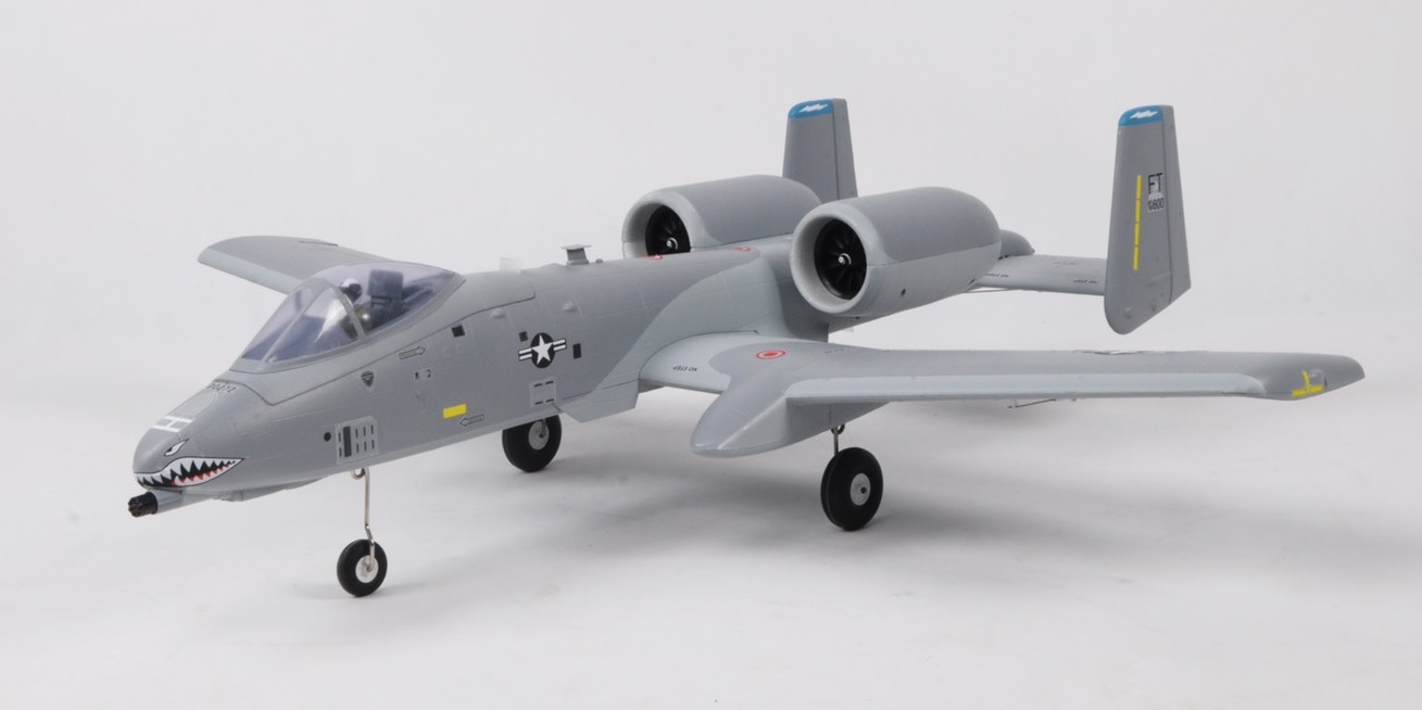 เครื่องบินบังคับ A-10 Thunderbolt II Twin 50mm EDF Jet XFly /PNP ...