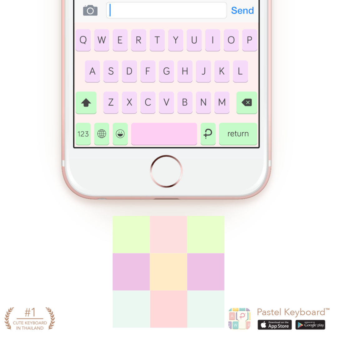 Colorful Day Keyboard Theme⎮(EVoucher) for Pastel Keyboard App