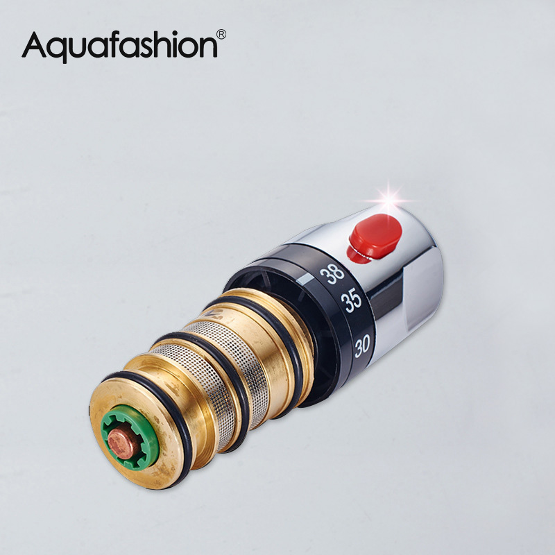 Thermostatic Valve Faucet Cartridge Bath Mixer Tap Shower Mixing Valve