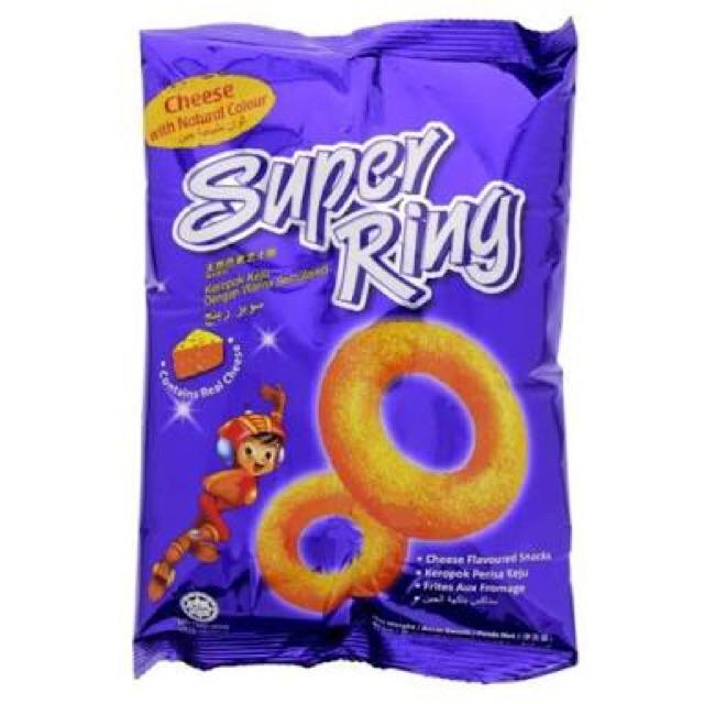 Super ring chees ขนมวงแหวนมาเลเซีย B-import