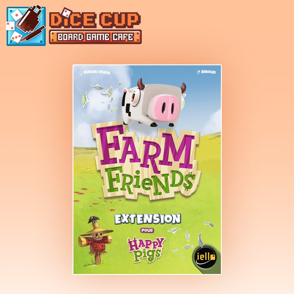 [ของแท้] Iello games : Happy Pigs - Farm Frends Extension & Promo Board Game จัดส่งพรุ่งนี้