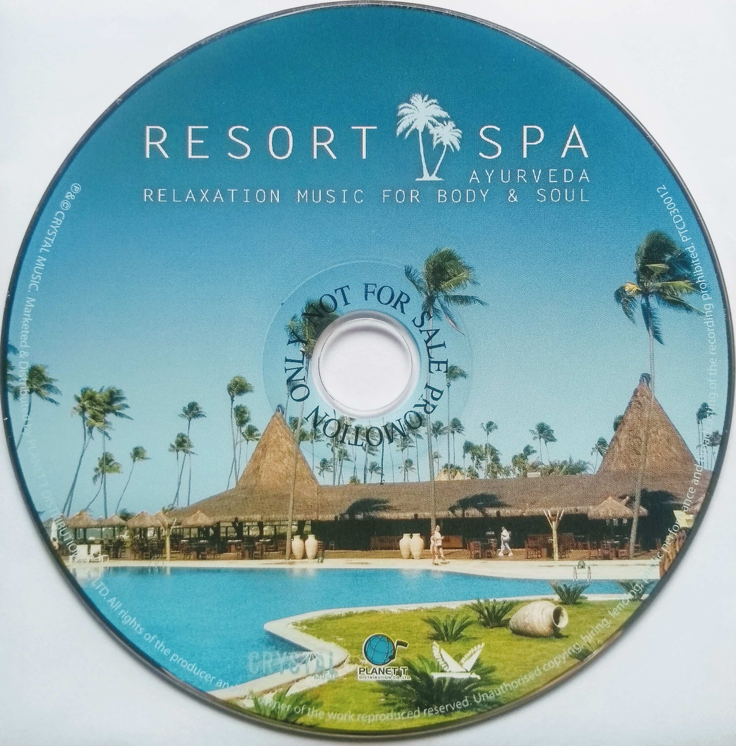 CD (Promotion) Mandarava & Miyagi -  Ayur Veda (Resort Spa : Relaxation Music For Body & Soul) - CD Only