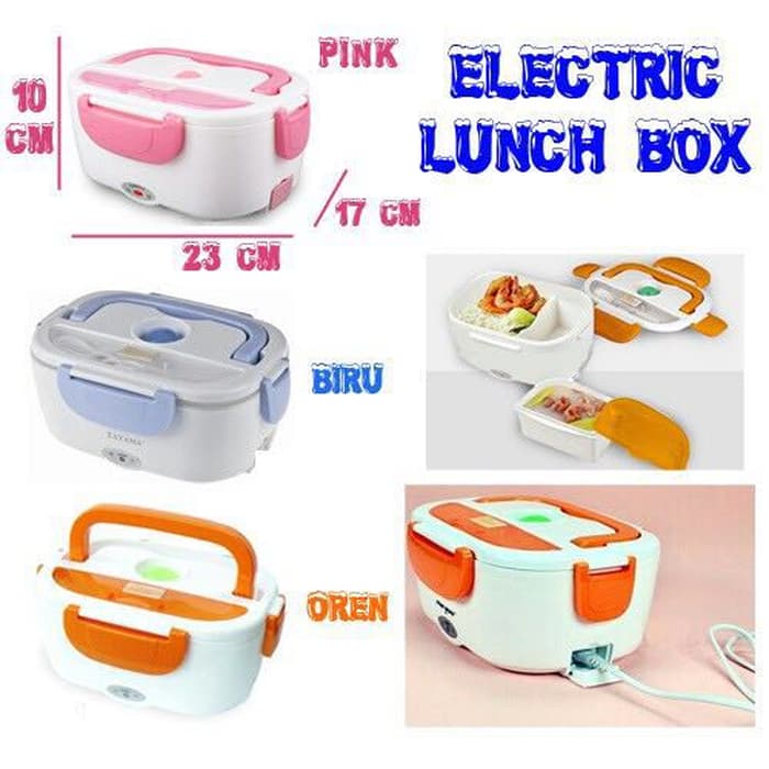 Electric Lunch Box กล่องข้าวไฟฟ้า ปิ่นโตอุ่นร้อนอัตโนมัติ ทานอาหารร้อนเพื่อสุขอนามัย ไม่ต้องกลัวท้องเสีย สะอาดปลอดภัยได้สะดวกทุกที่ ทุกเวลา
