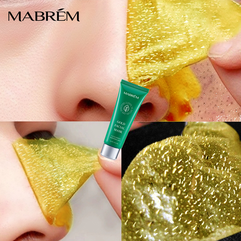 Mabrem Gold Blackhead Mask Remove Stains Shrink Pore Improve Rough Skin