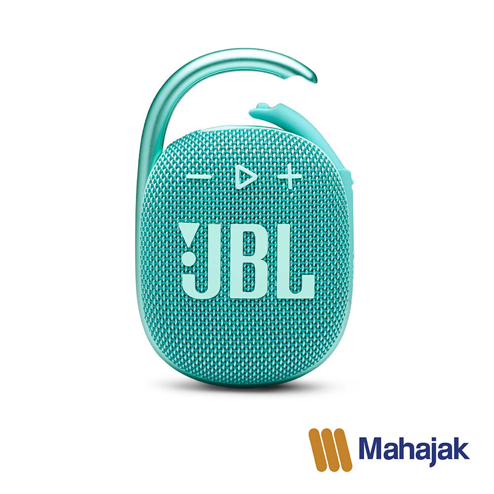ลำโพงบลูทูธแบบพกพา JBL Clip4 กันน้ำ, กันฝุ่นระดับ IP67  Ultra-Portable Waterproof Bluetooth Speaker with IP67