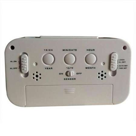 นาฬิกาปลุกตั้งโต๊ะ นาฬิกาปลุกเรื่องแสง นาฬิกาปลุก  clock นาฬิกาปลุกดิจิตอลตั้งโต๊ะ ห้องนอน แสดง อุณหภูมิ