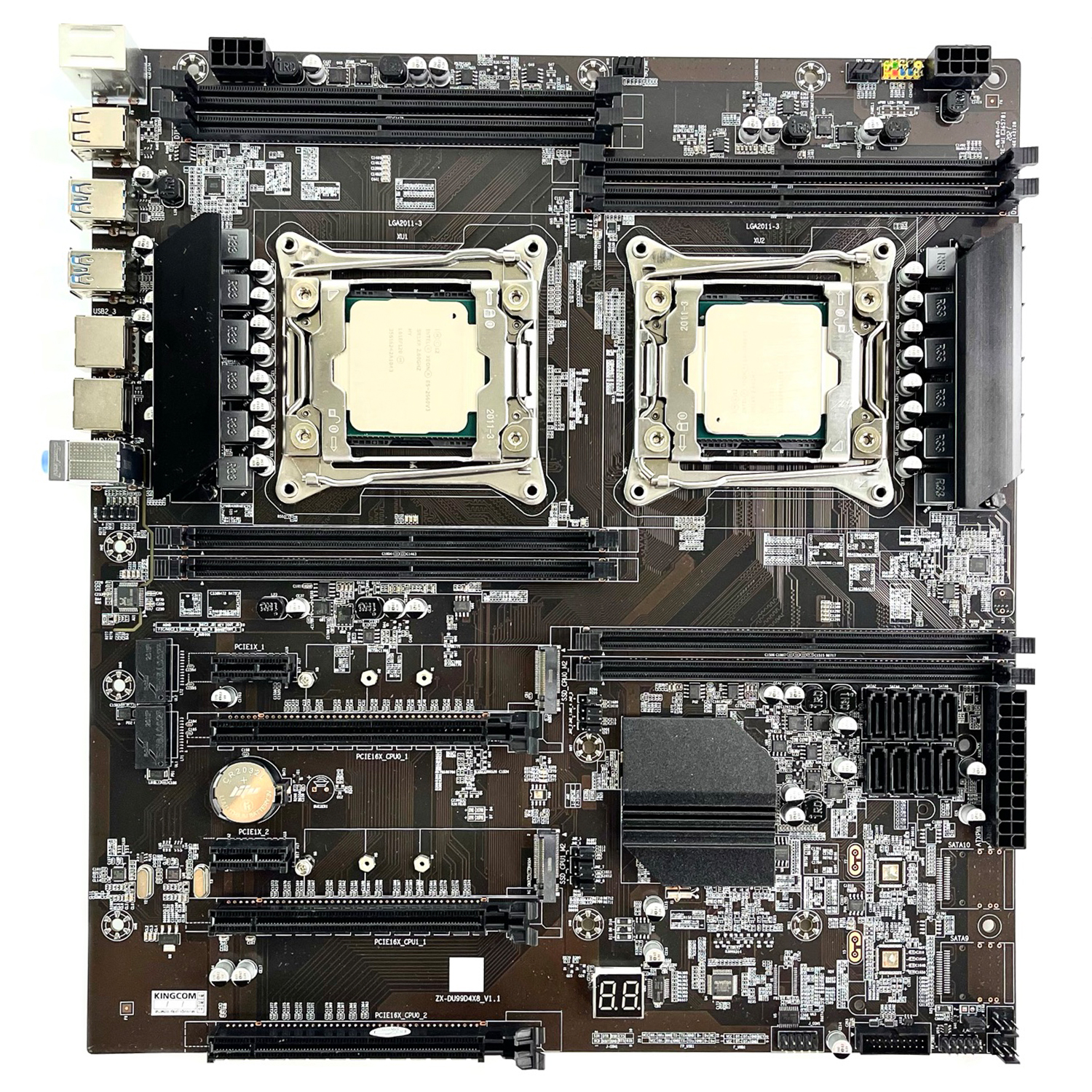 Xeon Set E5-2660v3 x2 X99dual DDR4 Dual CPU M.2 NVME Support 20/40 Core