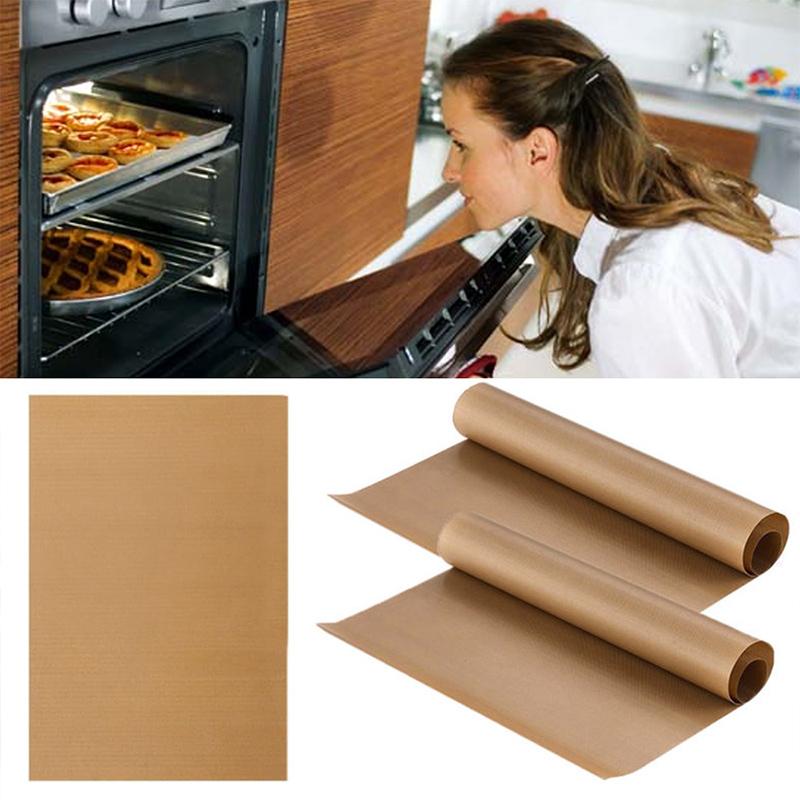 BBQ Paper Pad Heat-Resistant Baking Sheet Professional Non-Stick 40x60cm Kitchen BBQ Mat