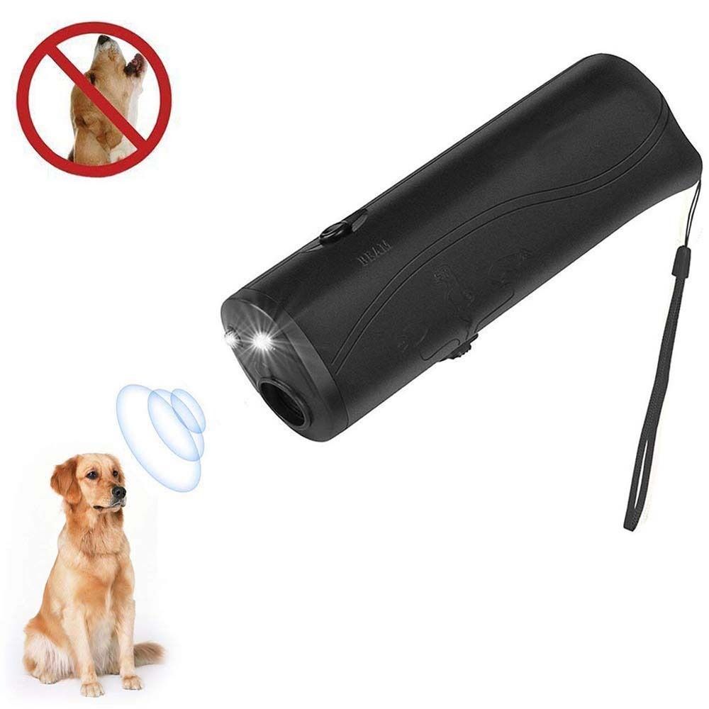 SANTO Máy Đuổi Siêu Âm Thiết Bị Huấn Luyện Viên Điều Khiển 3 Trong 1 Thiết Bị Không Sủa Thiết Bị Đuổi Chó Thiết Bị Huấn Luyện Chó Thiết Bị Huấn Luyện Chó Sủa Chống Chó