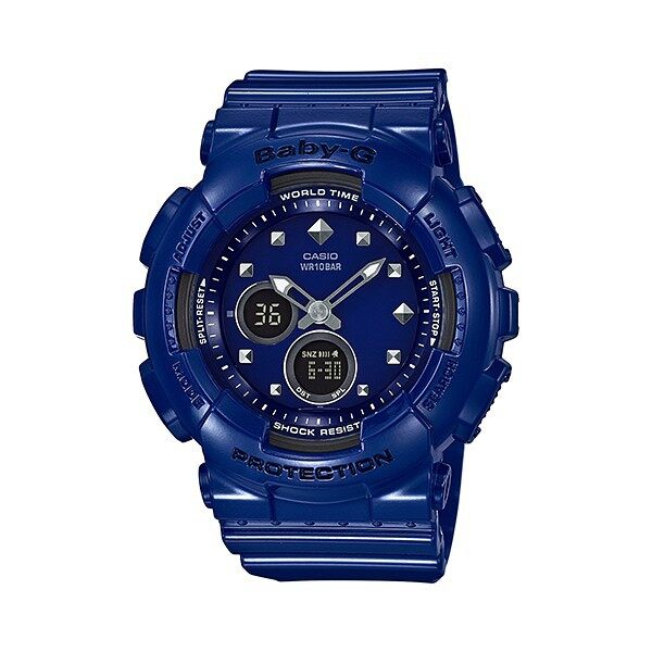 นาฬิกา รุ่น BA-110 Casio Baby-G นาฬิกาข้อมือผู้หญิง สายเรซิ่น รุ่น BA-110DC-2A1สีน้ำเงิน BA-110DC-2A2 - สีน้ำเงินสีอ่อนใหม่ของแท้100% แบตเตอรี่10 ปี ประกันศุนย์ CMG 1ปี จากร้าน MIN WATCH สีของสายนาฬิกา BA-125-2A