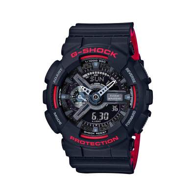 นาฬิกาอิเล็กทรอนิกส์ Casio G-SHOCK ผู้ชายนาฬิกากันน้ำและกันกระแทก GA-110HR-1A กีฬาดูแฟชั่นสบาย ๆ นาฬิกาอิเล็กทรอนิกส์ Casio G-SHOCK ผู้ชายนาฬิกากันน้ำและกันกระแทก GA-110HR-1A กีฬาดูแฟชั่นสบาย ๆ