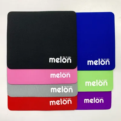 แผ่นรองเมาส์ Melon รุ่น MP-024 เนื้อผ้าหนาอย่างดี มีความนุ่ม ปั้ม Melon ทุกแผ่น มีหลายสีให้เลือก