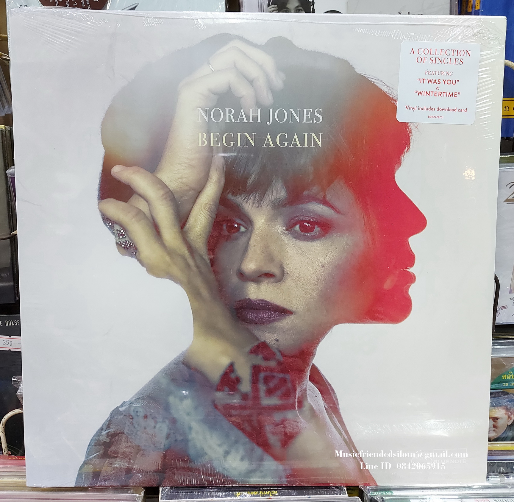 (LP) Norah Jones - Begin Again (BlueNote)(Vinyl)(ไวนิล)(แผ่นเสียง)(Jazz)