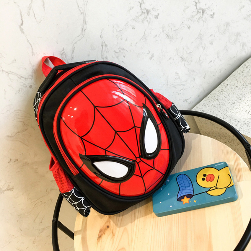 กระเป๋านักเรียนเด็ก☃▼✖The new 2020 kindergarten boy boy's backpack bag spider-man Backpack Men,bag,เป้กระเป๋าเป้,กระเป๋าสะพายหลัง,กระเป๋าเป้ผู้ชาย,สุดฮิตกันน้ำได้,  สีวัสดุ สีน้ำเงิน