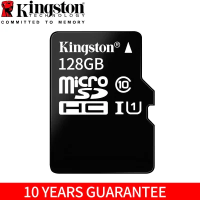 กล้องติดรถยนต์ Mem เมมโมรี่การ์ด (ของแท้) Kingston 128GB 64GB 32GB Kingston Memory Card Micro SD SDHC Class 10 คิงส์ตัน เมมโมรี่การ์ด