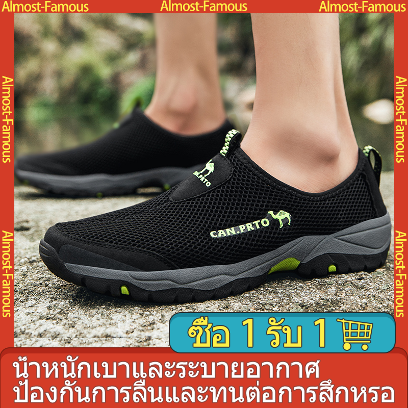 ชายรองเท้าเล่นน้ำฤดูร้อนรองเท้ารองเท้าระบายอากาศ Beach น้ำหนักเบารองเท้าลุยน้ำน้ำรองเท้ากีฬาสำหรับเดินป่าขนาด 39-44