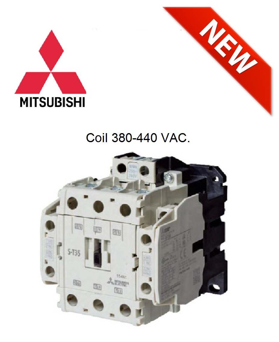 MITSUBISHI แมกเนติก คอนแทกเตอร์ S-T35 Magnetic Contactor Coil 380V