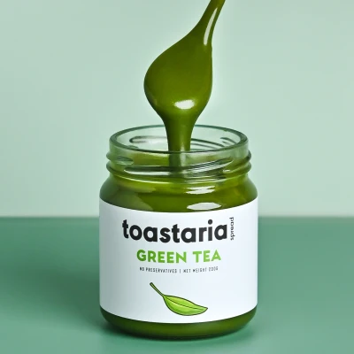 Green Tea Milk Spread สเปรดชาเขียวสำหรับทาขนมปัง 200g | Toastaria
