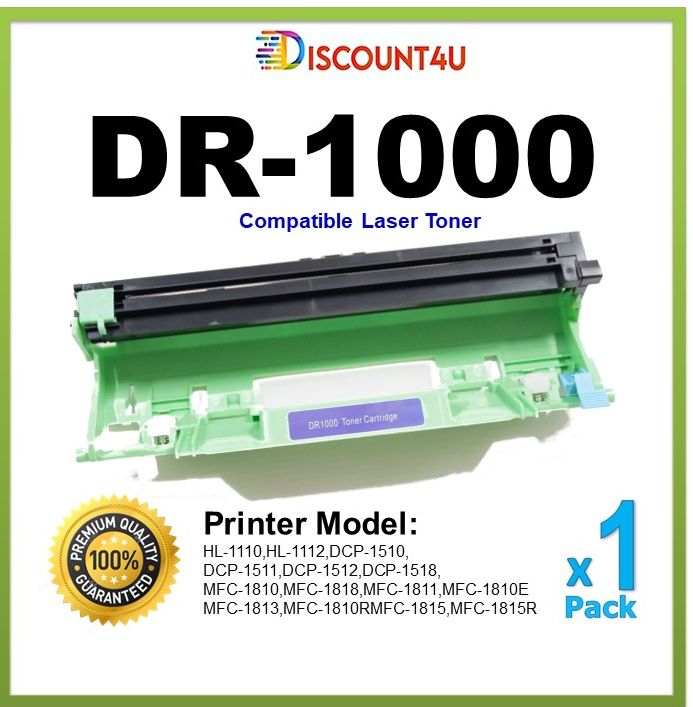 Discount4U .. สินค้าเทียบเท่า Toner DR-1000  DR1000 Product details of Brother HL1110