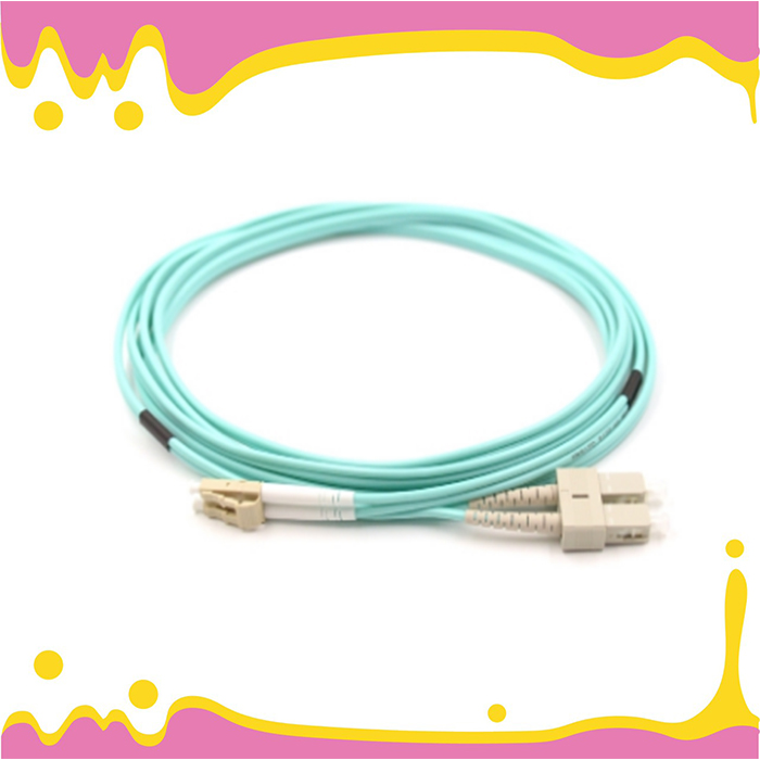 สายแพทคอร์ด LC-SC Patch Cord Fiber Multimode 50/125um(OM3),Duplex OD:3 ...