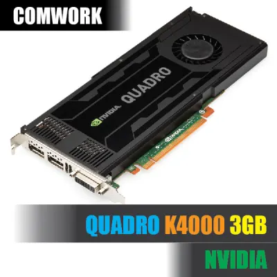 การ์ดจอ NVIDIA QUADRO K4000 3GB GRAPHIC CARD GPU WORKSTATION SERVER COMWORK