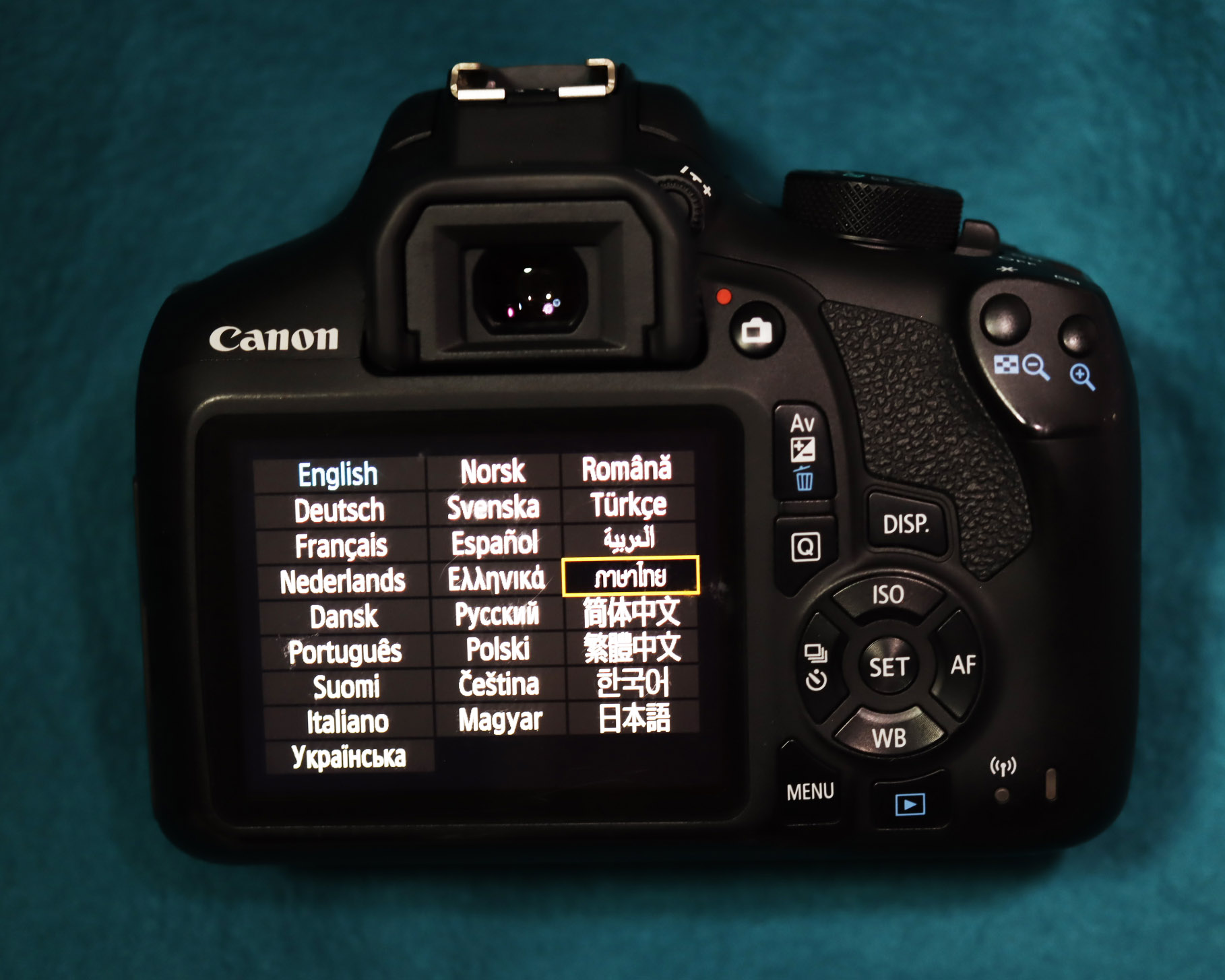 Canon EOS 1300D (Kiss X80 Rebel T6) DSLR WiFi NFC Body only ตัวกล้อง