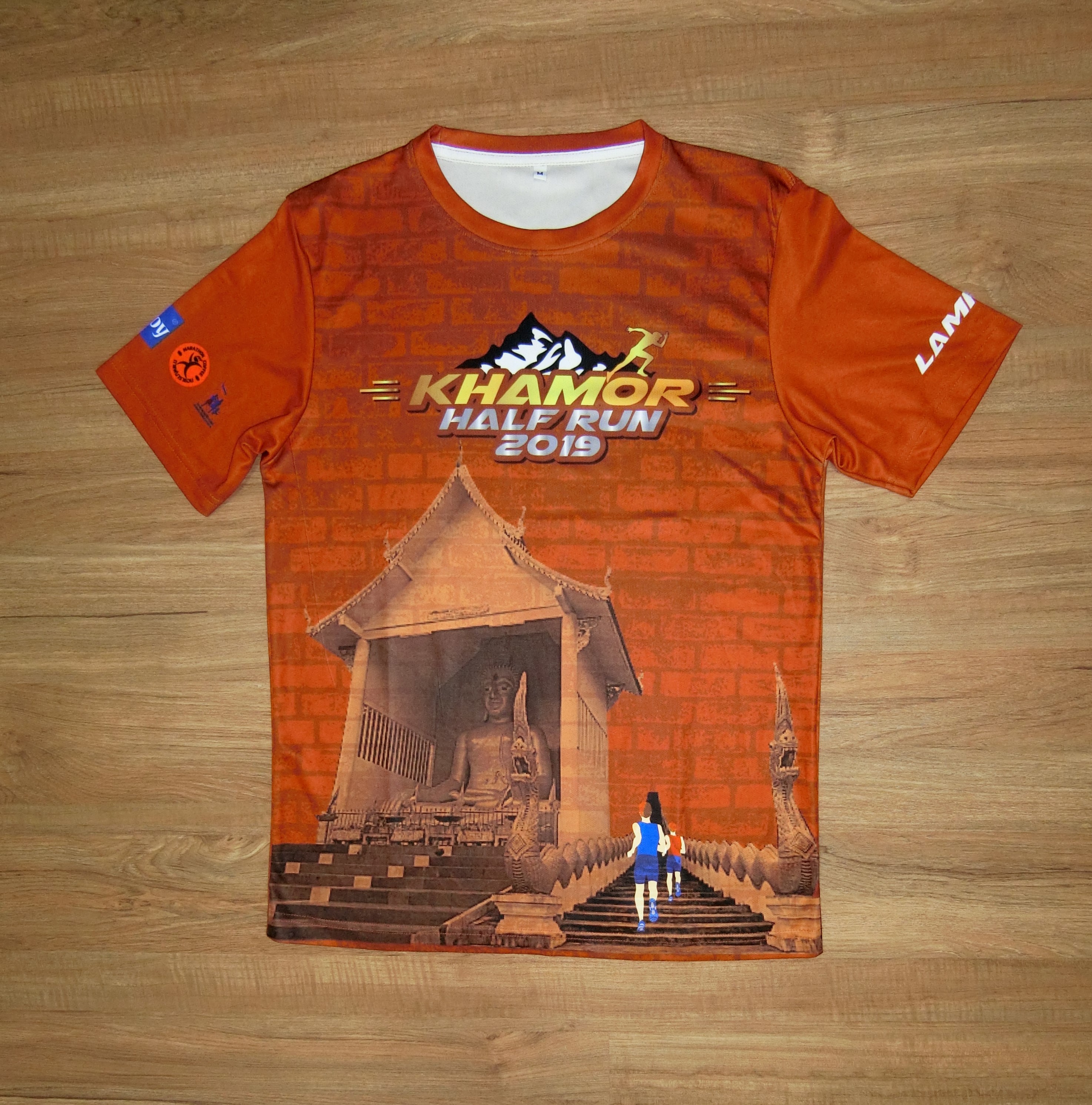 เสื้อ FINISHER 21 KM. งานวิ่ง Khamor Half Run 2019