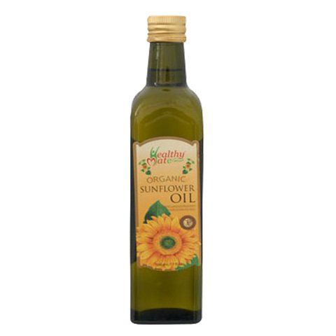 Healthy Mate Organic Sun Flower Oil 500ml/เฮลท์ตี้เมท น้ำมันดอกทานตะวันออร์แกนิค 500มล.