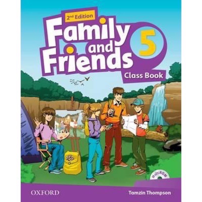 หนังสือเรียน Family and Friends 2nd Edition Class Book 5 (Oxford) ชั้นป.5 ฟรีCD ทุกชั้น ภาษาอังกฤษ หลักสูตรนานาชาติ EP