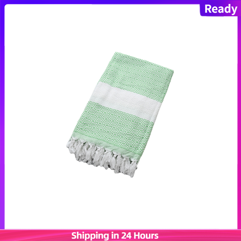 100*180CM Turkish Cotton Beach Tassel Towel Shawl Bath Towel Outdoor