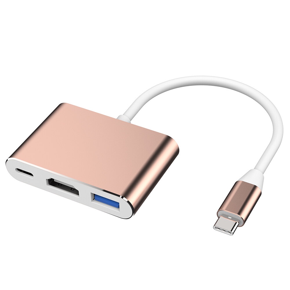 Usb type-c đến usb-c 4k hdmi, vga usb 3.0, trinp top, 4k hd