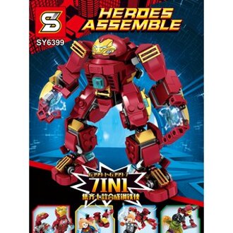 บล็อกตัวต่อ SY6399 ฮัคบัสเตอร์ The Hulk buster Hulkbuster อเวนเจอร์ Avengers ตัวต่อ ฮีโร่ ตัวต่อจีน