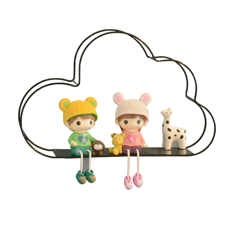 【NEW】【Penghantaran Privasi Tinggi】 Wall Shelf Iron Nordic Creative